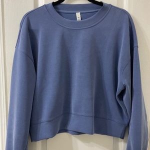 lululemon Perfectly Oversized Cropped Crew Size 6